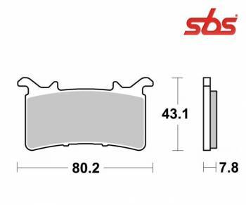 SBS -jarrupalat, dual carbon, 985DS-2