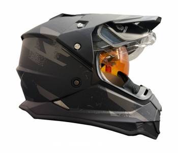 Timeless Snowtrail -kypärä, Chaos mattamusta