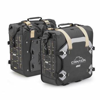 Givi GRT709B -sivulaukut, musta