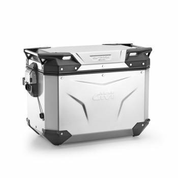 Givi Monokey Trekker Outback EVO 48 -sivulaukku, alumiini (oikea)