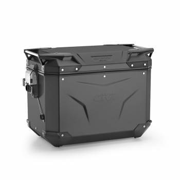 Givi Monokey Trekker Outback EVO 48 -sivulaukku, musta (oikea)