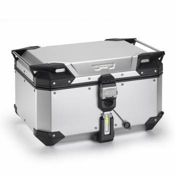 Givi Monokey Trekker Outback EVO 58 -perälaukku, anodisoitu