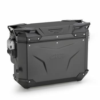 Givi Monokey Trekker Outback EVO 33 -sivulaukku, musta (oikea)