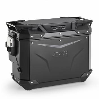 Givi Monokey Trekker Outback EVO 40 -sivulaukku, musta (oikea)