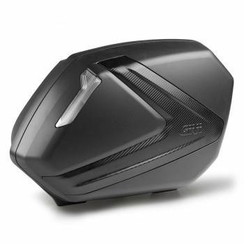 Givi Monokey V37 Tech -sivulaukut, musta/carbon-look