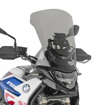 Givi -tuulisuoja, spoileri, BMW F900GS 24, savu