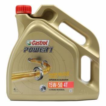 Castrol Power1 (GPS), 4T-öljy 15W-50, 4L