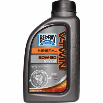 Bel-Ray V-Twin Motor Oil, 4T-öljy 20W-50, 1L