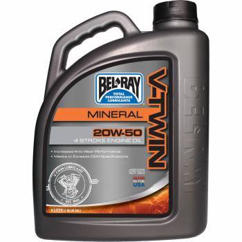 Bel-Ray V-Twin Motor Oil, 4T-öljy 20W-50, 4L