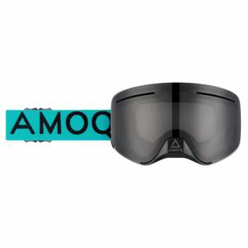 AMOQ Vision -ajolasit, musta/turkoosi (savu)