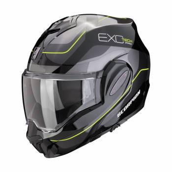 Scorpion EXO-Tech Evo Pro -kypärä, Commuta musta/keltainen