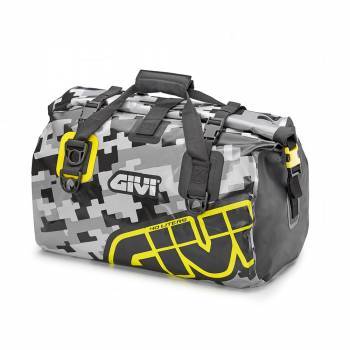 Givi EA115 -satula/perälaukku, 40L, camo/keltainen