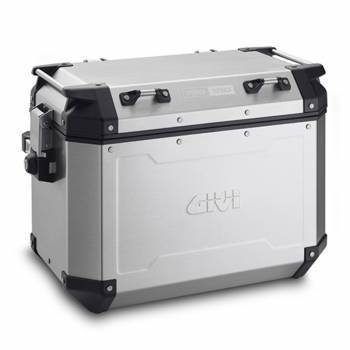 Givi Monokey Trekker Outback 48 -sivulaukku, alumiini (oikea)