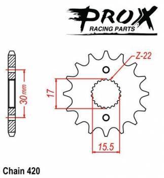 ProX -hammasratas, etu, 07.FS11086-13