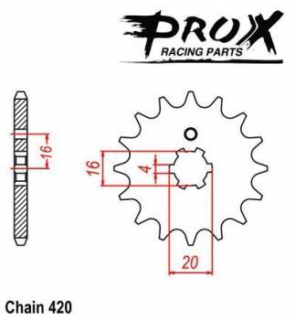 ProX -hammasratas, etu, 07.FS41086-12