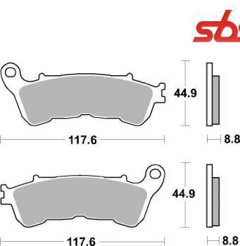 SBS -jarrupalat, sinter taka, 828LS