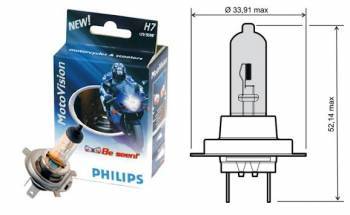 Philips CityVision -polttimo, HS1 PX43T, 12V 35/35W, kirkas