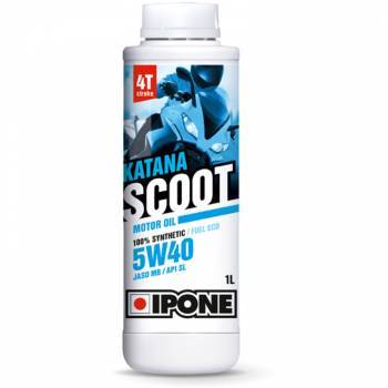 Ipone Scoot 4, 4T-öljy 5W40, 1L