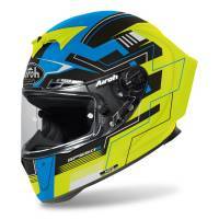 Airoh GP550 S -kypärä, Challenge sininen/keltainen