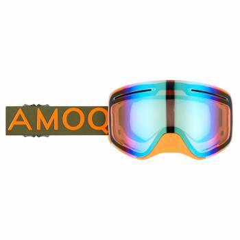 AMOQ Vision -ajolasit, oranssi/vihreä (peilikulta)