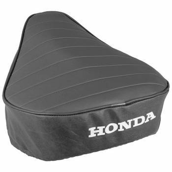 FIN -satulanpäällinen, Honda Monkey 87-, musta (tekstillä)