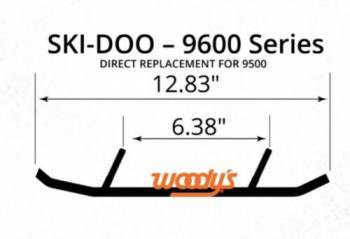 Woody's Trail -ohjainraudat, Ski-Doo Skandic Sport 600 EFI 10-
