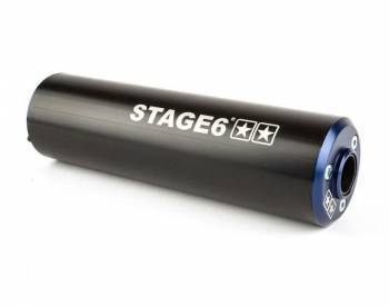 Stage6 StreetRace -äänenvaimennin, vasen, musta/sininen