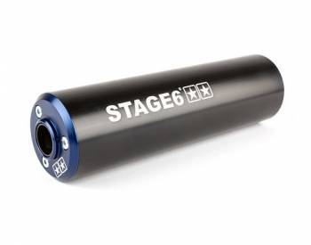 Stage6 StreetRace -äänenvaimennin, oikea, musta/sininen