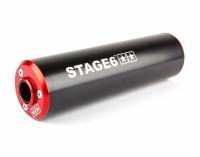 Stage6 StreetRace -äänenvaimennin, oikea, musta/punainen