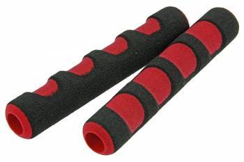 STR8 -pehmikepari vivuille, musta/punainen