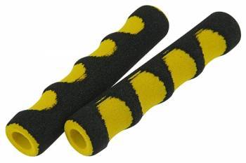 STR8 -pehmikepari vivuille, musta/keltainen