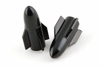 STR8 -venttiilinhattupari, Rocket, musta