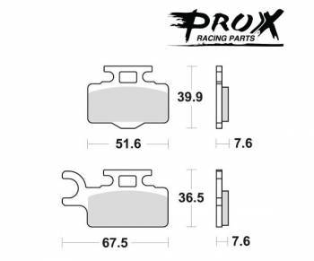 ProX -jarrupalat, sinter offroad, 37.107202