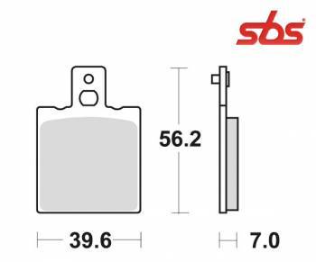 SBS -jarrupalat, ceramic, Solifer 4T (138HF, 519HF)