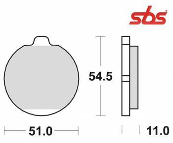 SBS -jarrupalat, ceramic, 530HF