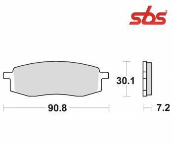 SBS -jarrupalat, ceramic, 580HF